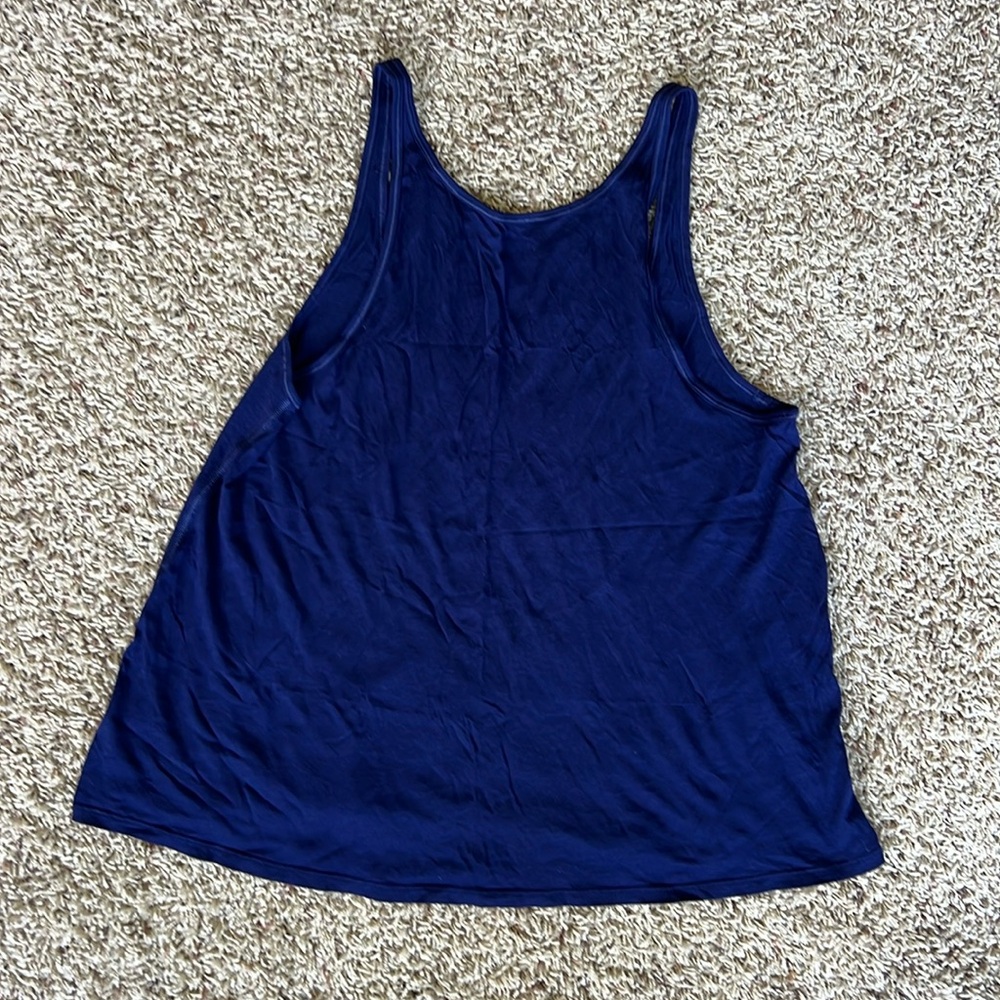 Lululemon high neck open back tank